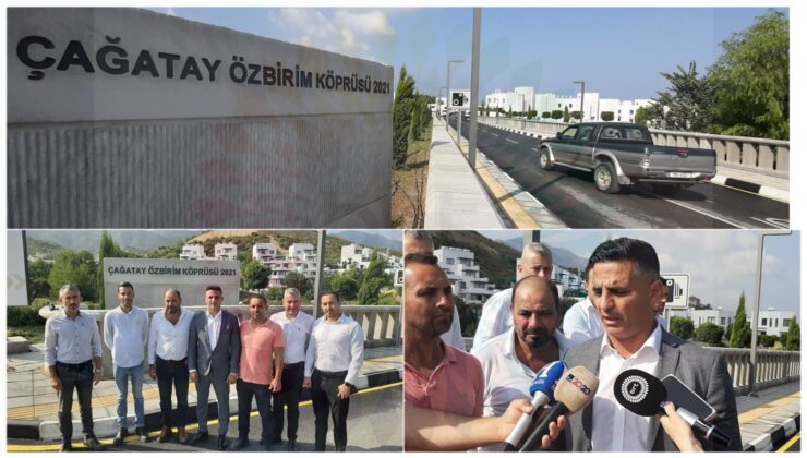 Girne-Alsancak Alternatif Üst Yol Projesi’nde ikinci etap çalışmaları başladı