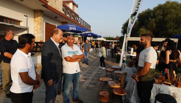 Cumhurbaşkanı Tatar, Zeytin Hasat Festivali’ne katıldı