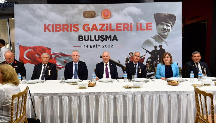 Töre, Gaziantep’te gazilerle buluştu