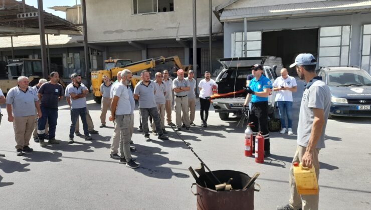 SSTB: Halka, olası yangınları önleme, yangınla mücadele, söndürme ve kurtarma becerilerini kazandırma eğitimleri veriliyor