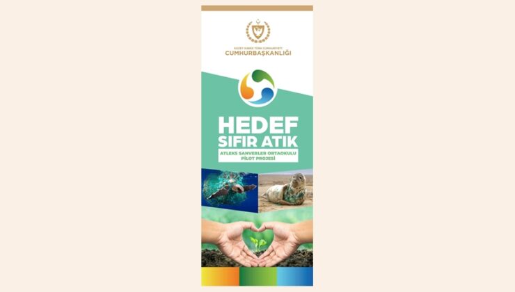 “Hedef Sıfır Atık Atleks Sanverler Ortaokulu Pilot Projesi” gerçekleştiriliyor