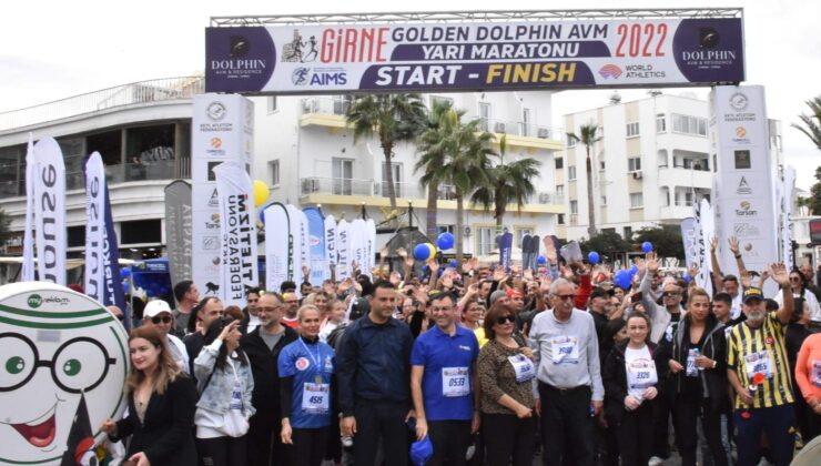 Girne Yarı Maratonu gerçekleşti