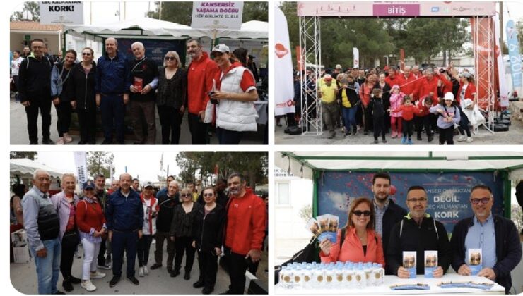 “Bu yürüyüşle bugün bir kez daha sağlığımıza önem vermemiz gerektiği mesajını veriyoruz”