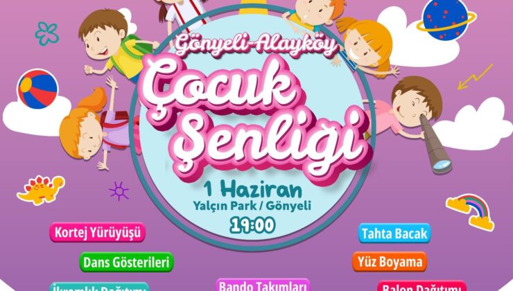 Gönyeli-Alayköy’de Dünya Çocuk Günü Çocuk Şenliği ile kutlanacak