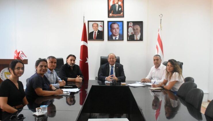 Sağlık Bakanı Dinçyürek Kamu-Sen ile görüştü