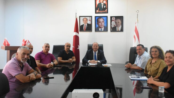 Bakan Dinçyürek, BNDH Kalkındırma Derneği’ni kabul etti