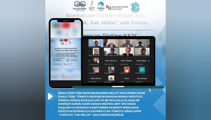 Töre, “3 Devlet Tek Millet” etkinliğine katıldı