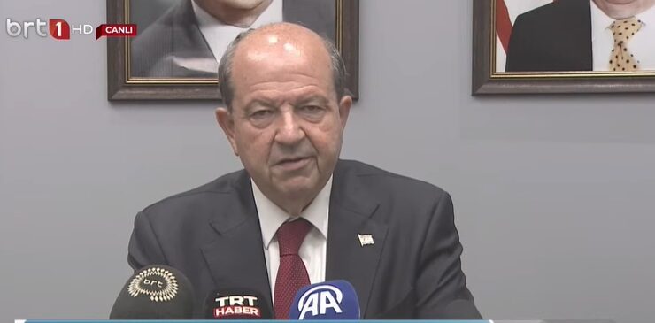 Cumhurbaşkanı Tatar:Bizim önerdiğimiz 4+1 genişletilmiş toplantı Guterres tarafından kabul gördü