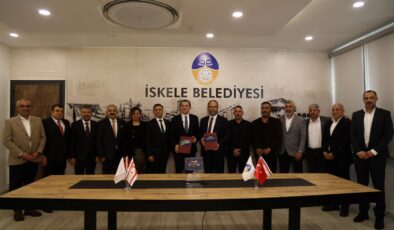 İskele Belediyesi ile Mersin Yenişehir Belediyesi arasında kardeş şehir protokolü imzalandı