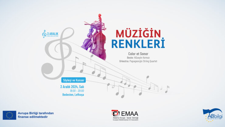 AB Bilgi Merkezi Dünya Engelliler Günü nedeniyle “Müziğin Renkleri” isimli etkinlik düzenleyecek