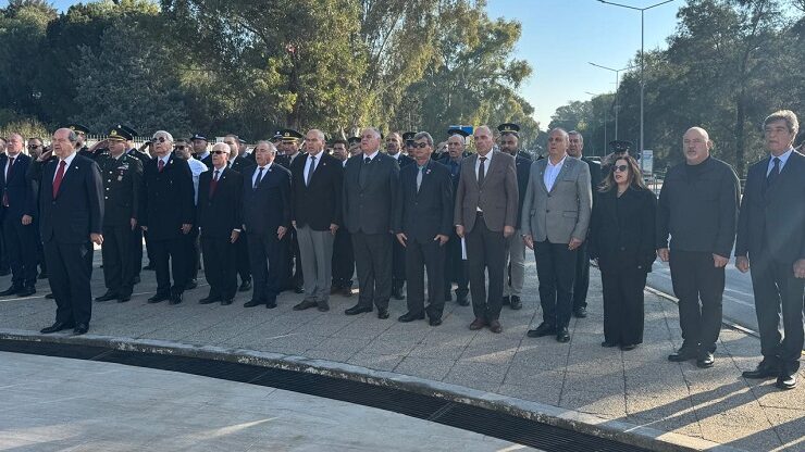 İngiliz Sömürge İdaresine Karşı Direnişin 67. yıldönümü. Lefkoşa Şehitler Abidesi’nde tören düzenlendi