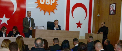 UBP Genel Başkanı, Başbakan Üstel, Parti Meclisi üyelerine hitap etti