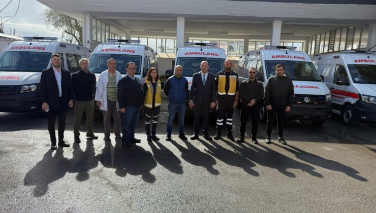 Dinçyürek:Ambulans filosunu güçlendirmeye devam ediyoruz