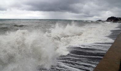 Meteorolojiden “7” kuvvetinde fırtınamsı rüzgar uyarısı