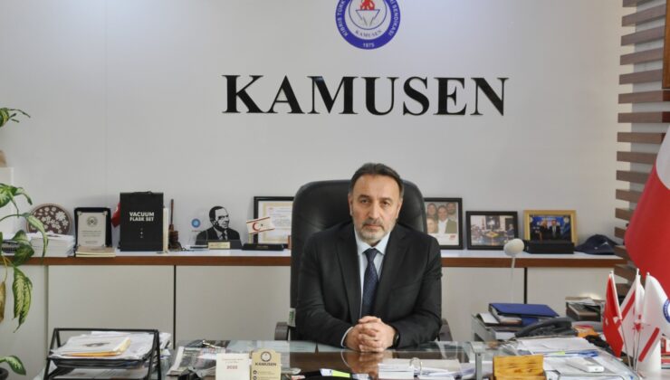 KAMUSEN’den Ünal Üstel’e destek