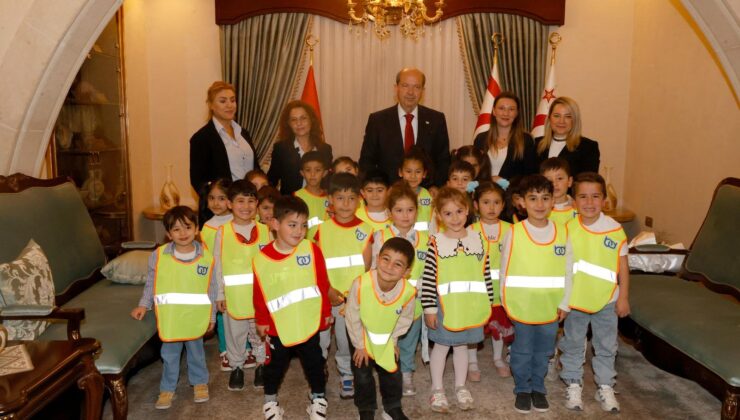 Cumhurbaşkanı Tatar, Bilgi Durağı Etüd Merkezi’ni kabul etti