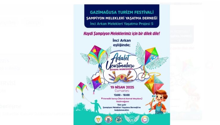 “Adalet Uçurtmaları” gökyüzüne yükseliyor…