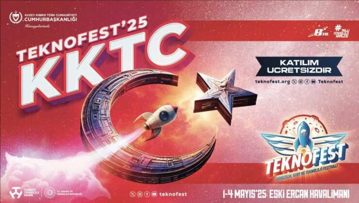 TEKNOFEST KKTC’nin açılış töreni  bugün saat 13.00’de…