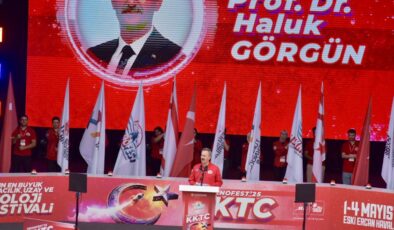 Görgün:Teknoloji, gençlerimizin zihninde tasarlanıyor, gönüllerinde mayalanıyor, elleriyle hayat buluyor