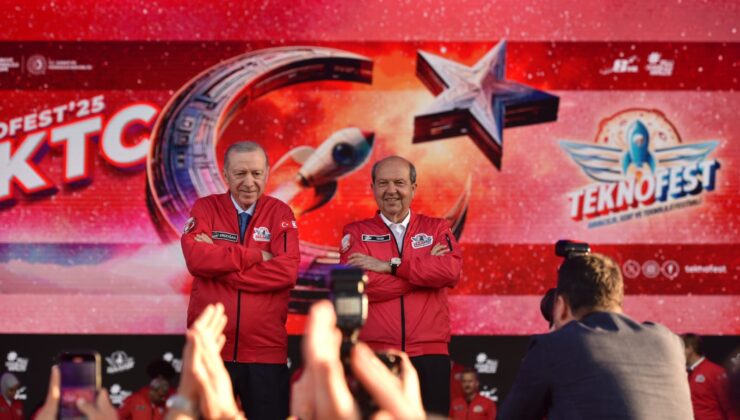 TEKNOFEST KKTC Ödül Töreni yapıldı… Tatar: “Bu festival bizlere çok şey öğretti, tarihi birlikte yazdık”