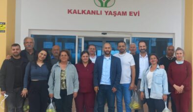 CTP Güzelyurt İlçesi’nden Kalkanlı Yaşam Evi’ne ziyaret