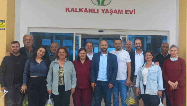 CTP Güzelyurt İlçesi’nden Kalkanlı Yaşam Evi’ne ziyaret