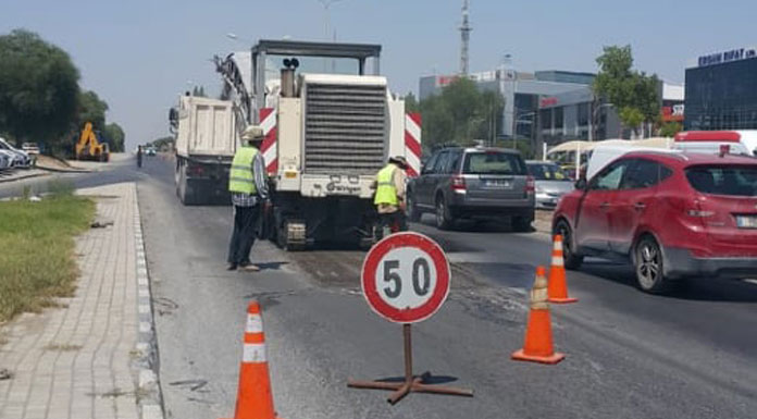 Çamlıbel – Koruçam – Sadrazamköy ile Gemikonağı – Günebakan anayollarında levha çalışması olacak