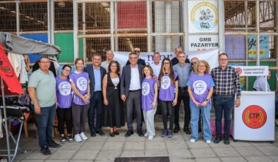 CTP’li kadınlar hem dayanışma gösterdi hem imza topladı