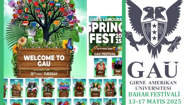 GAÜ Bahar Şenliği başlıyor