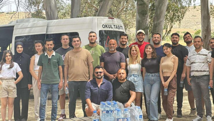 Serhatköy’de çevre temizliği ve fidan dikimi etkinliği yapıldı