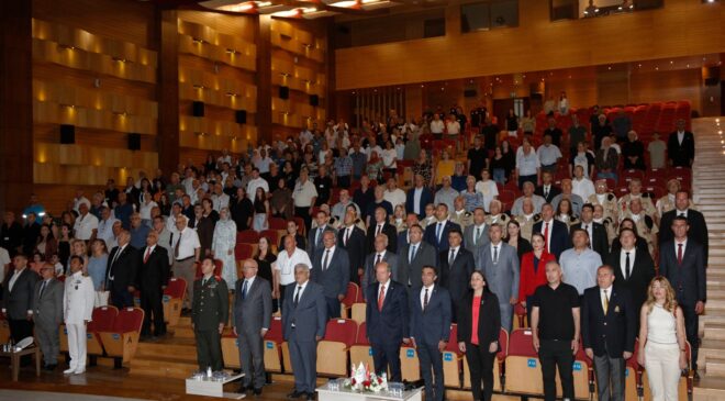 Tatar, Sivil Savunma Teşkilat Başkanlığı Gazimağusa Bölge Müdürlüğü’nün terhis törenine katıldı