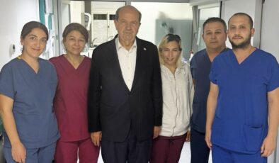 Cumhurbaşkanı Tatar, TEKNOFEST’te yaralanan kişileri ziyaret etti