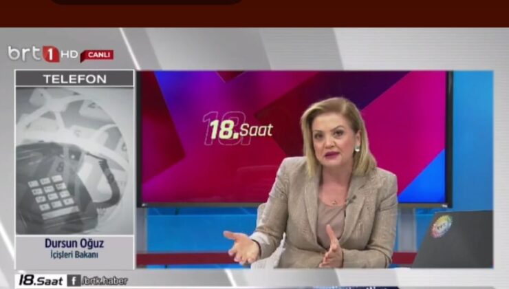 İçişleri Bakanı Oğuz BRT’ye konuṣtu:”Çaresiz oturup, inşaat sektörünü kapatıp bekleyelim mi?”