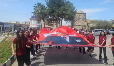 “Atamıza Saygı ve Bağlılık Yürüyüşü” düzenlendi