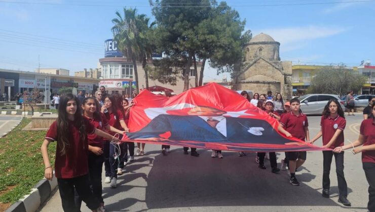 “Atamıza Saygı ve Bağlılık Yürüyüşü” düzenlendi