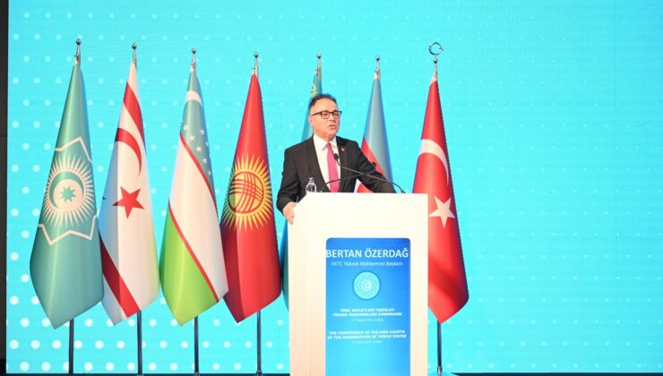 Yüksek Mahkeme Başkanı Bertan Özerdağ, Türk Devletleri Teşkilatı Yüksek Mahkemeler Konferansı’na katıldı