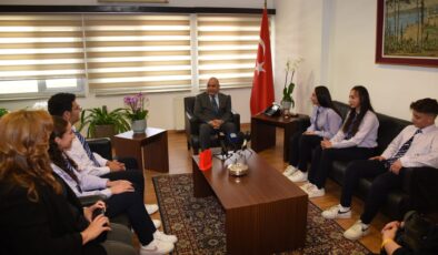 Başçeri, 20 Temmuz Fen Lisesi öğrencilerini kabul etti