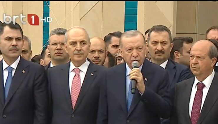 TC Cumhurbaşkanı Erdoğan: Kıbrıs Türk halkına muhteşem bir eser daha kazandırıyoruz