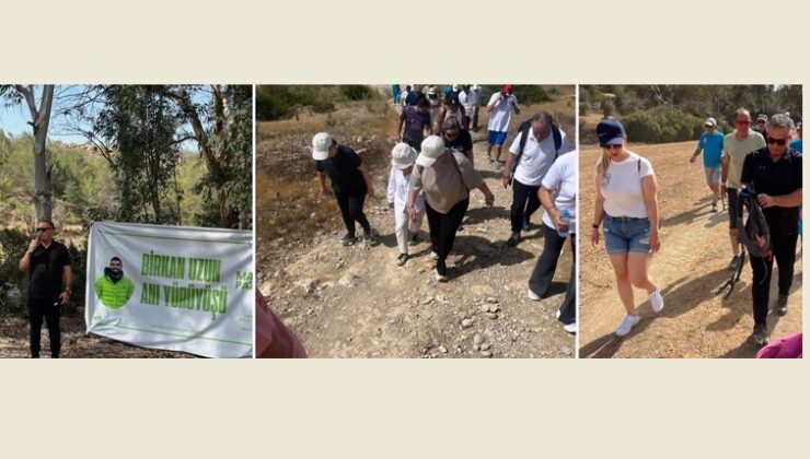 ‘Birkan Uzun’, Kalkanlı’da düzenlenen yürüyüşle anıldı