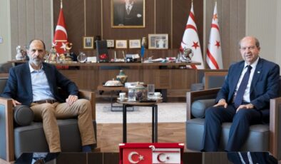 Cumhurbaşkanı Tatar, HP Genel Başkanı Özersay’ı kabul ederek, Rum Yönetiminin mülkiyet üzerinden yürüttüğü saldırgan siyaseti değerlendirdi
