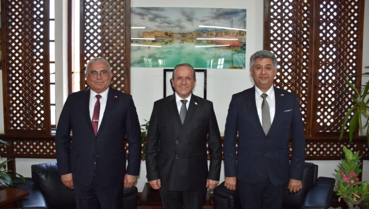 Ataoğlu, Karaca ve Balaban’ı kabul etti