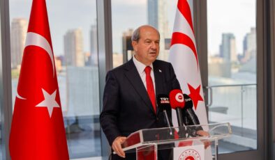 Cumhurbaşkanı Tatar New York’ta vurguladı: “Bir anlaşma olsun diye egemenlikten taviz verilemez”